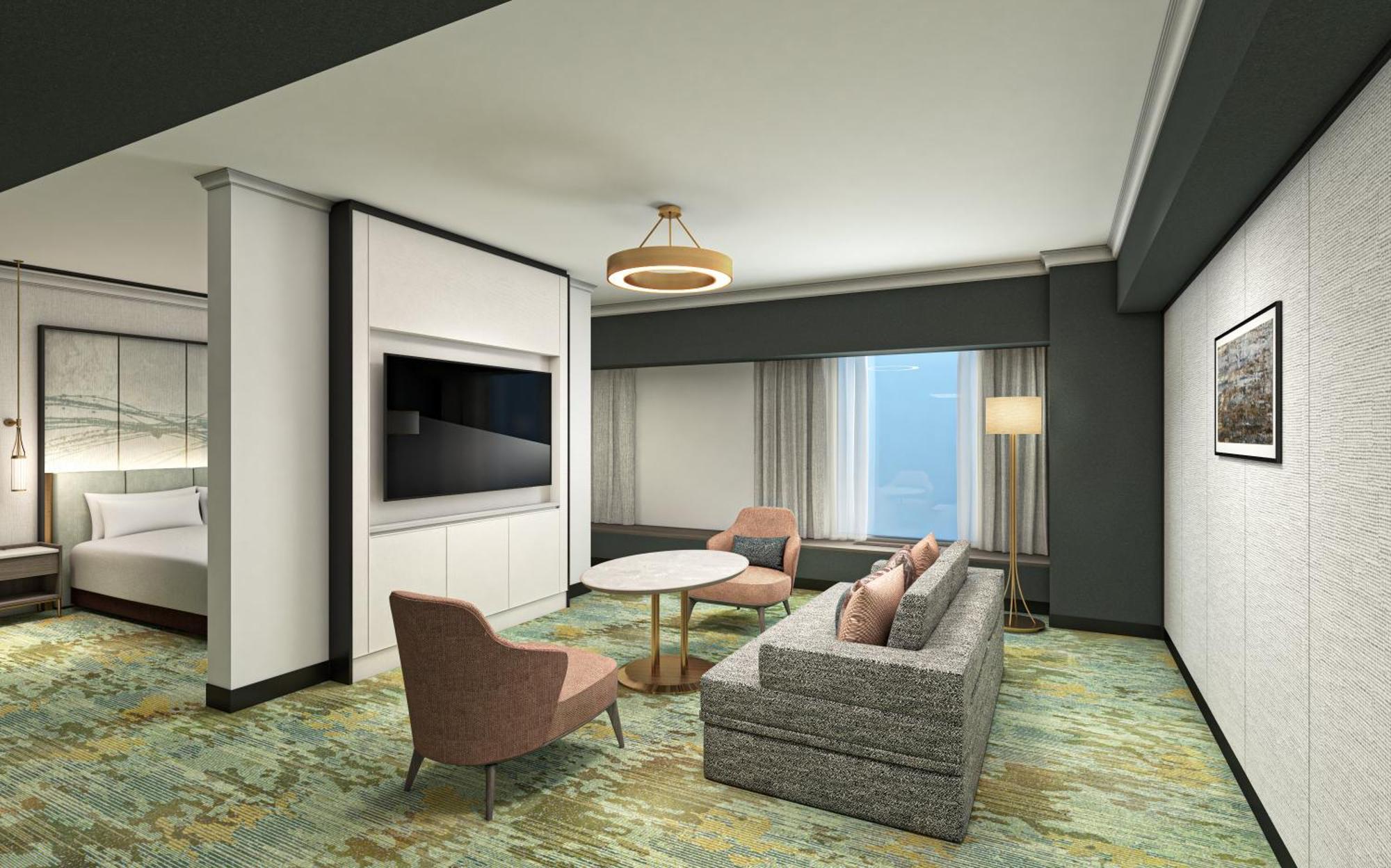 Rihga Royal Hotel Osaka, Vignette Collection By Ihg Exterior foto A suite at the hotel
